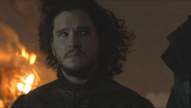 Some beautiful side-eye work there from Lord Snow.