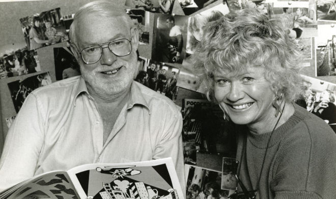 David and Margaret in 1991.