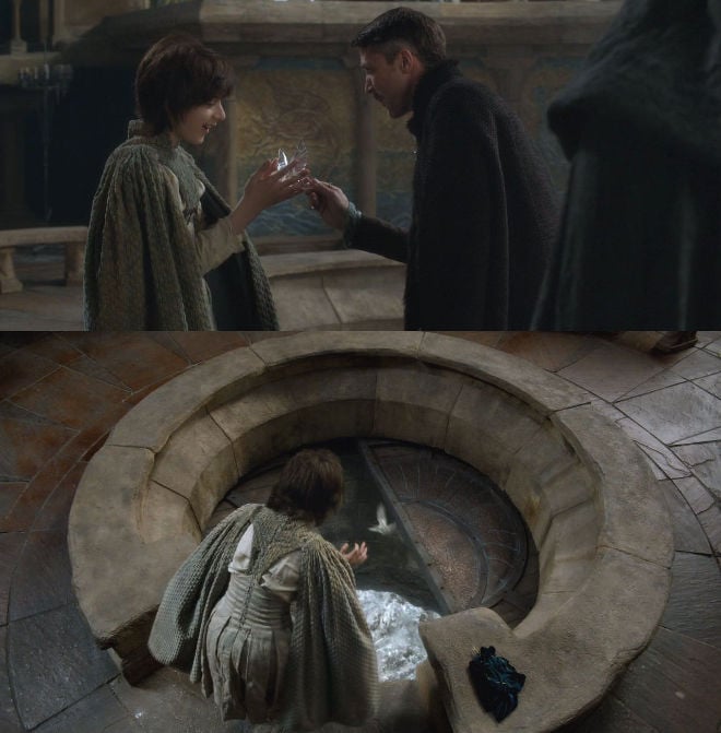 Oooh, thanks Uncle Petyr! Into the bin!