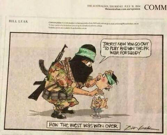 australian palestine cartoon